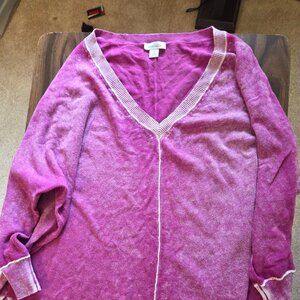 light purple sweater from Sundance